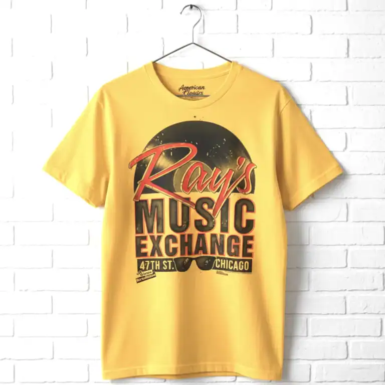 Blues Brothers Ray's Music Exchange Men's T Shirt