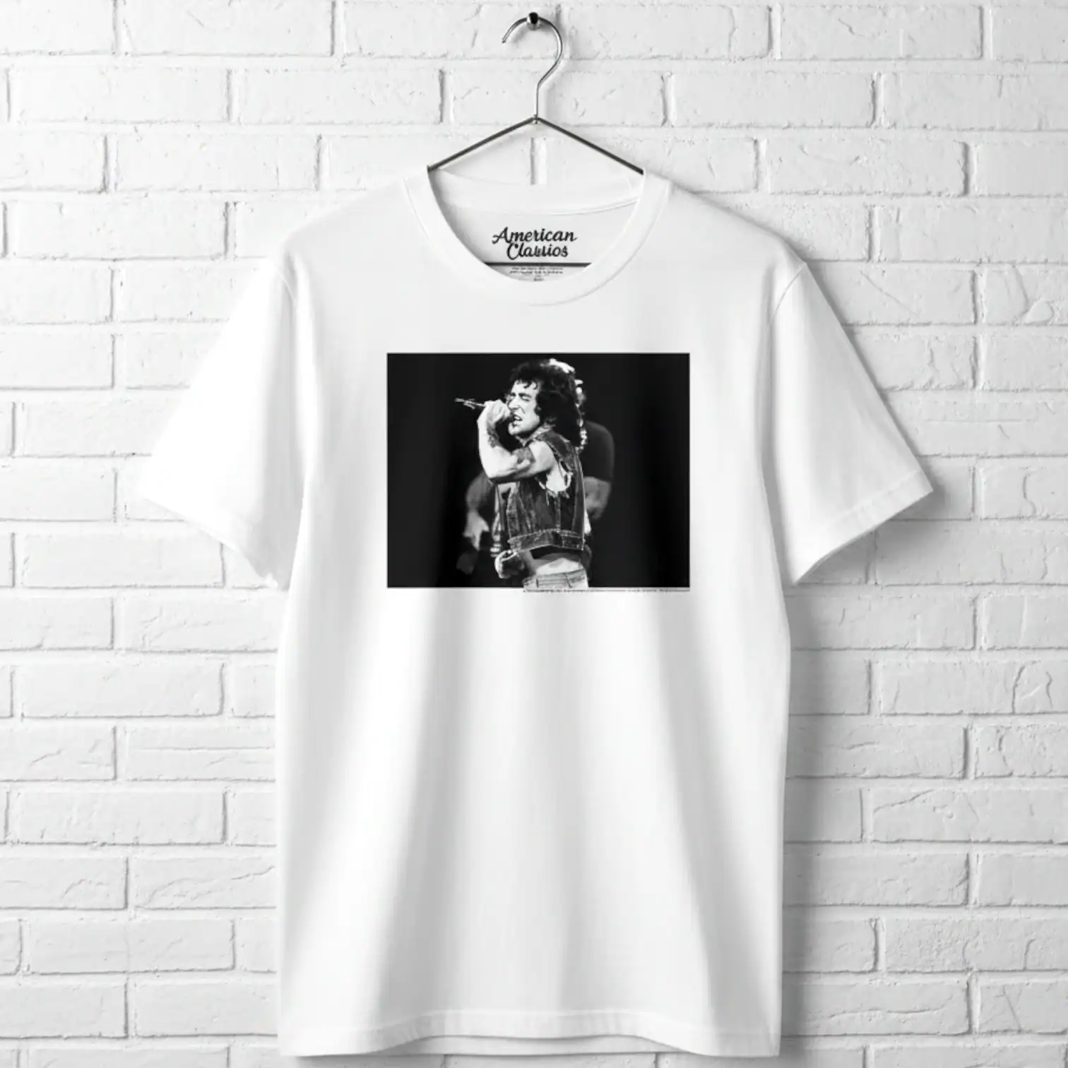 ACDC Bon Scott Singing T-Shirt