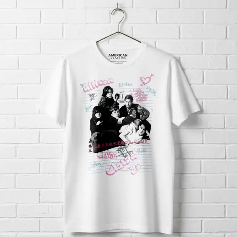 Breakfast Club Notebook Doodles Men's T Shirt