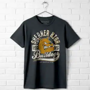 Breakfast Club Shermer High Bulldogs 1985 Men's T Shirt