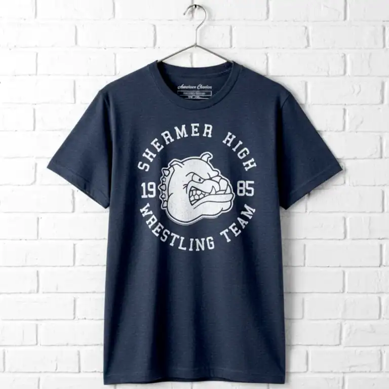 Breakfast Club Shermer High Wrestling Bulldogs Men's T Shirt