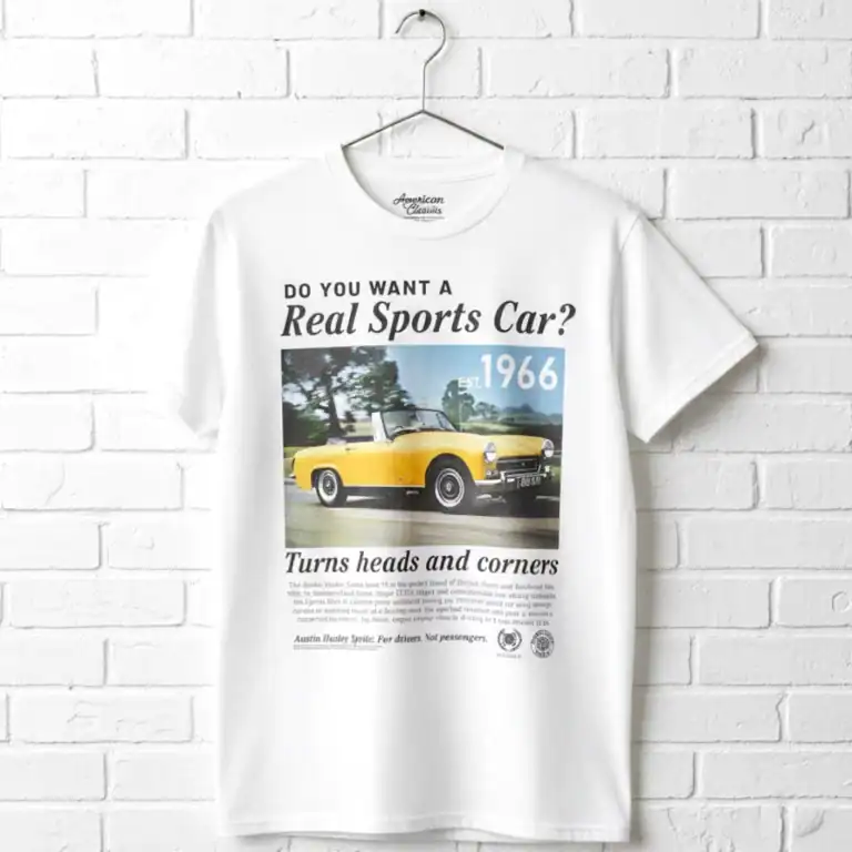 Austin Healey a Real Sports Car Men's T Shirt