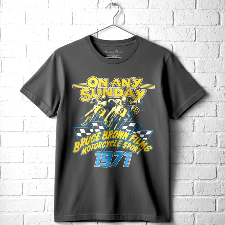 On Any Sunday Motorcycle Racers 1971 Men's T Shirt