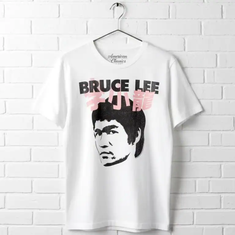Bruce Lee Chinese Comic Cartoon Men's T Shirt