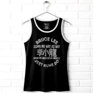 Bruce Lee Having No Limitation Men's Muscle Tank