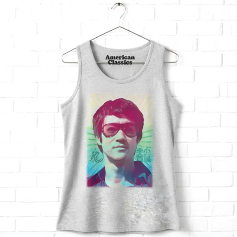 Bruce Lee Retro Sunglasses Men's Tank