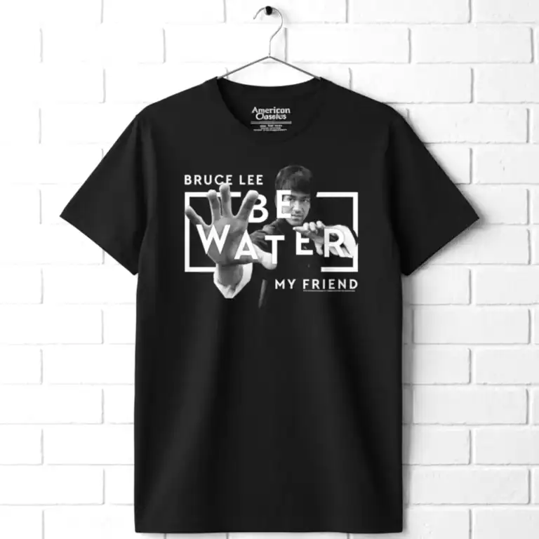 Bruce Lee Be Water Men's T Shirt