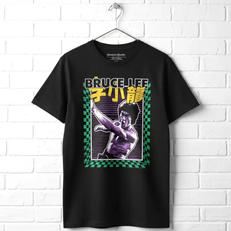 Bruce Lee Retro 70's Men's T Shirt