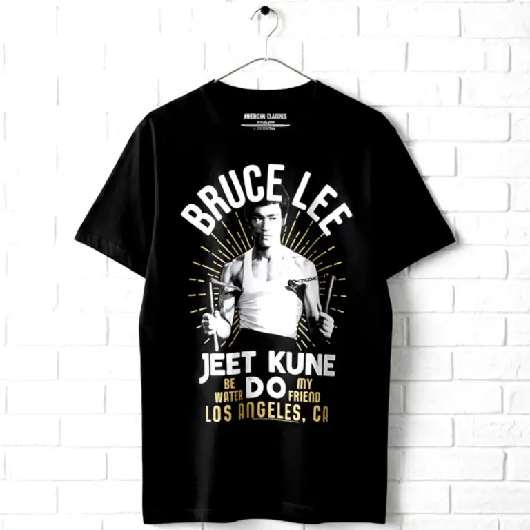 Bruce Lee Nunchucks Halo Men's T Shirt