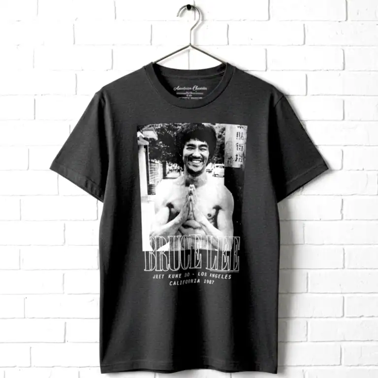 Bruce Lee Los Angeles California Men's T Shirt