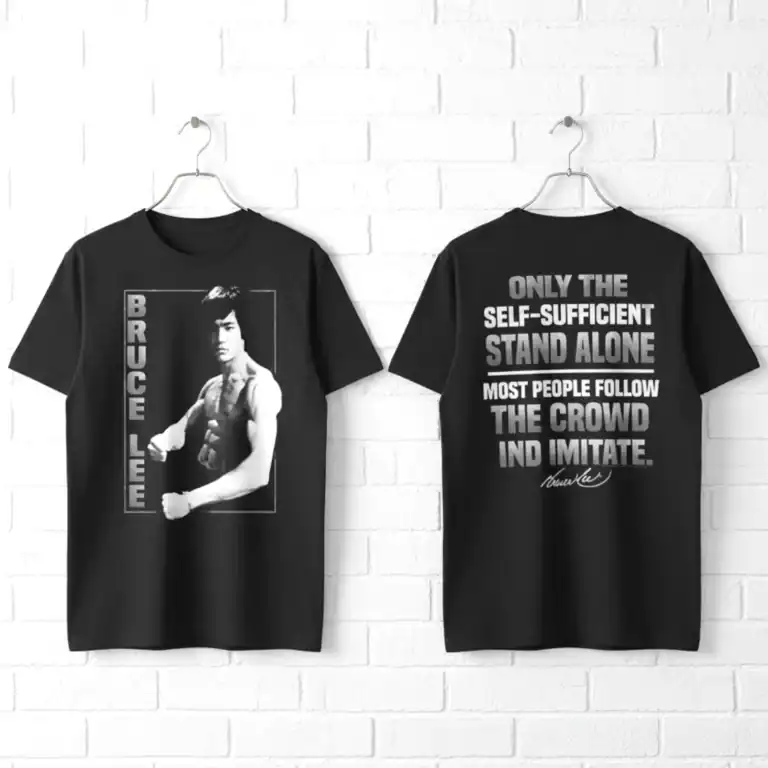 Bruce Lee Self Sufficient Men's T Shirt