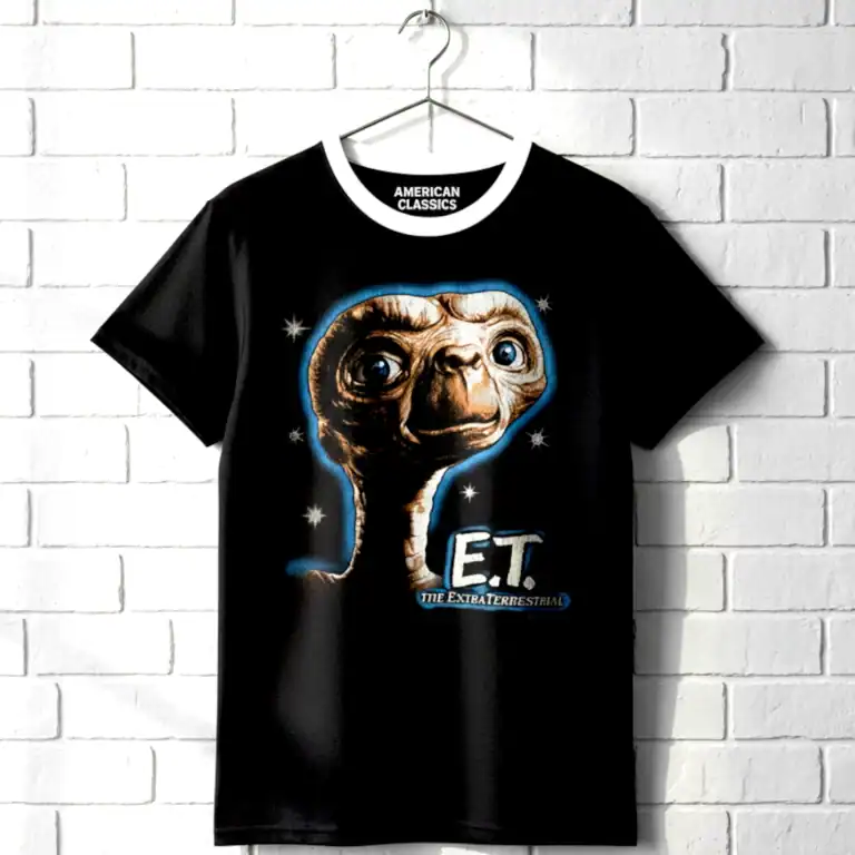ET in the Stars Ringer T Shirt