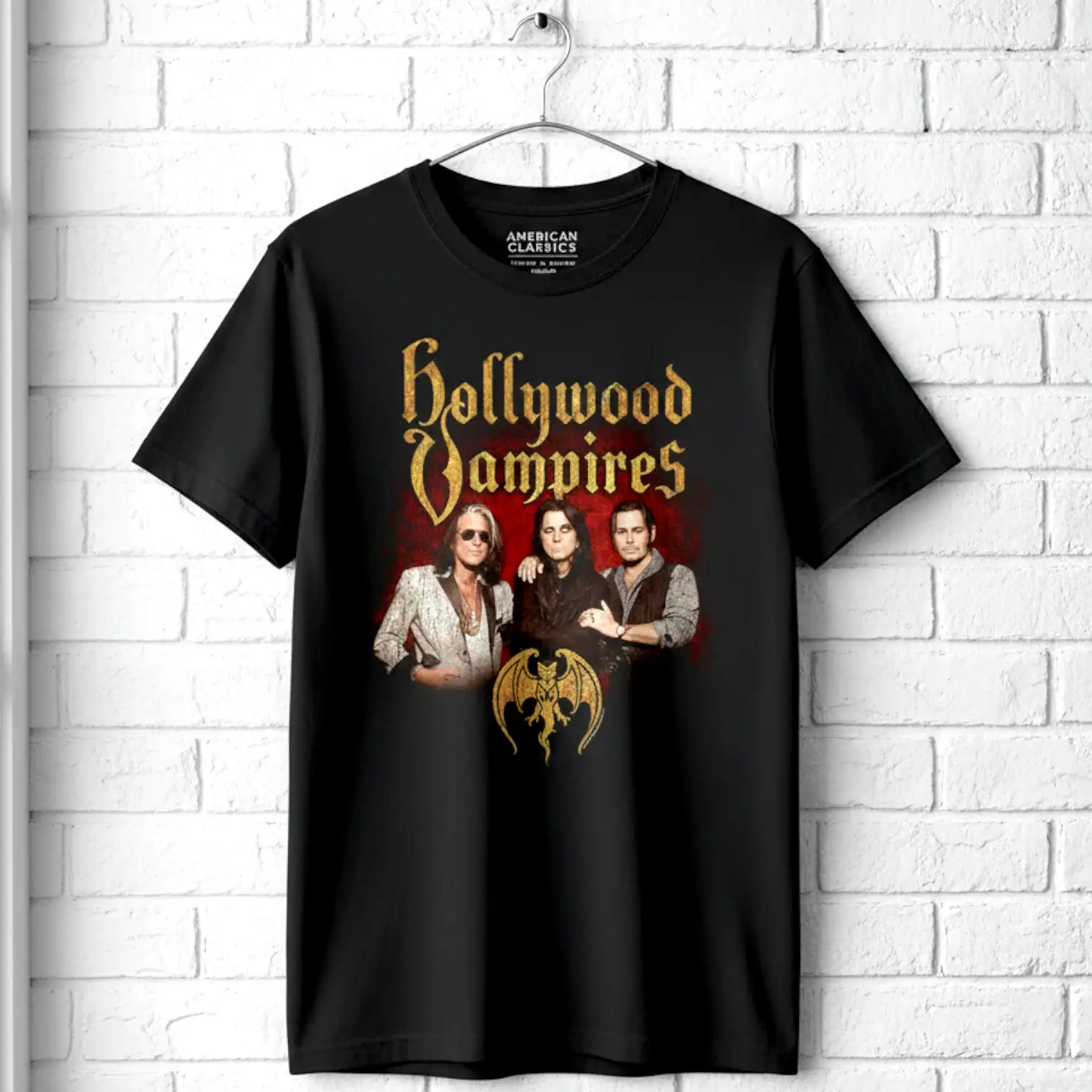 Hollywood Vampires Rock Band Men’s T Shirt
