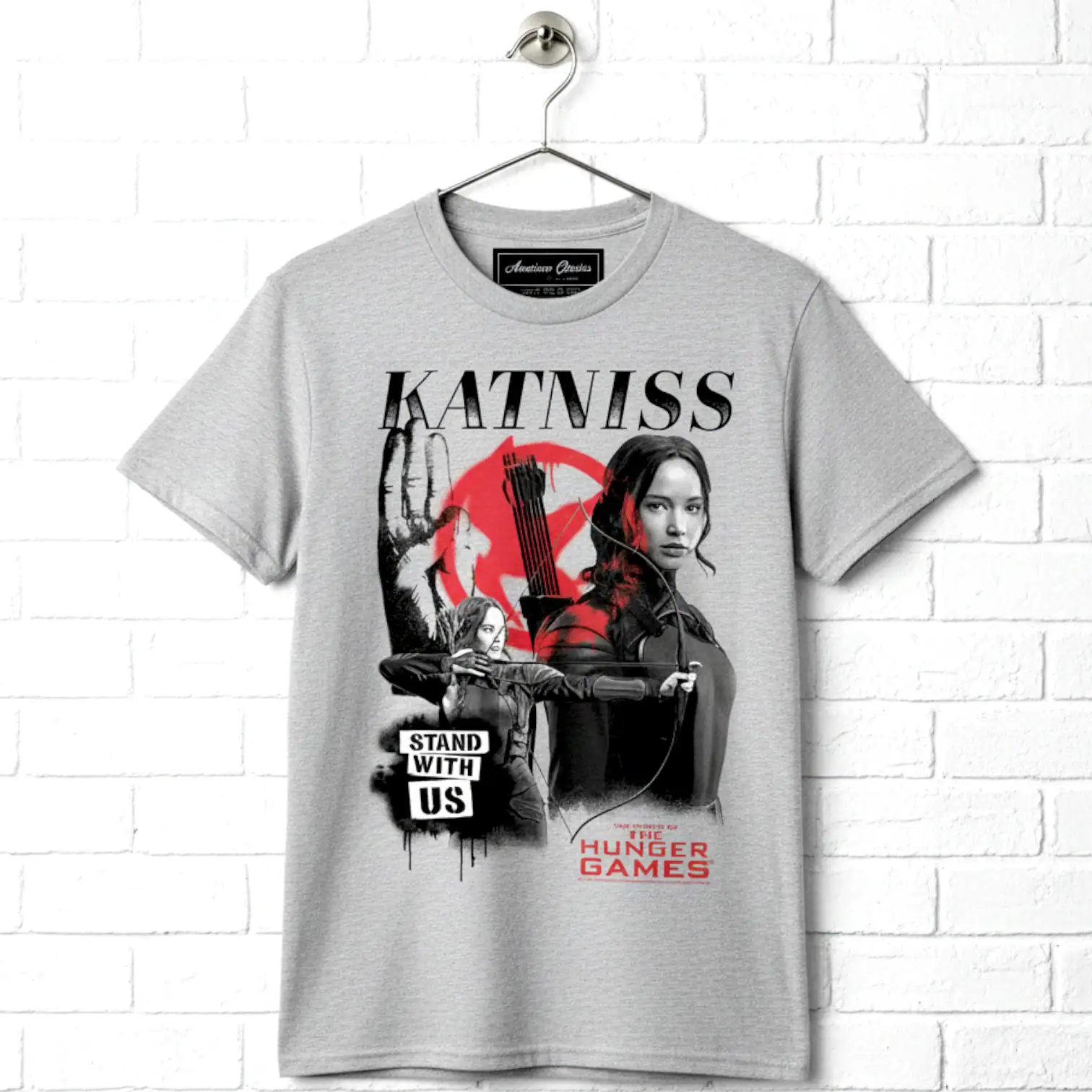 Hunger Games Katniss Stand With Us Men's T Shirt