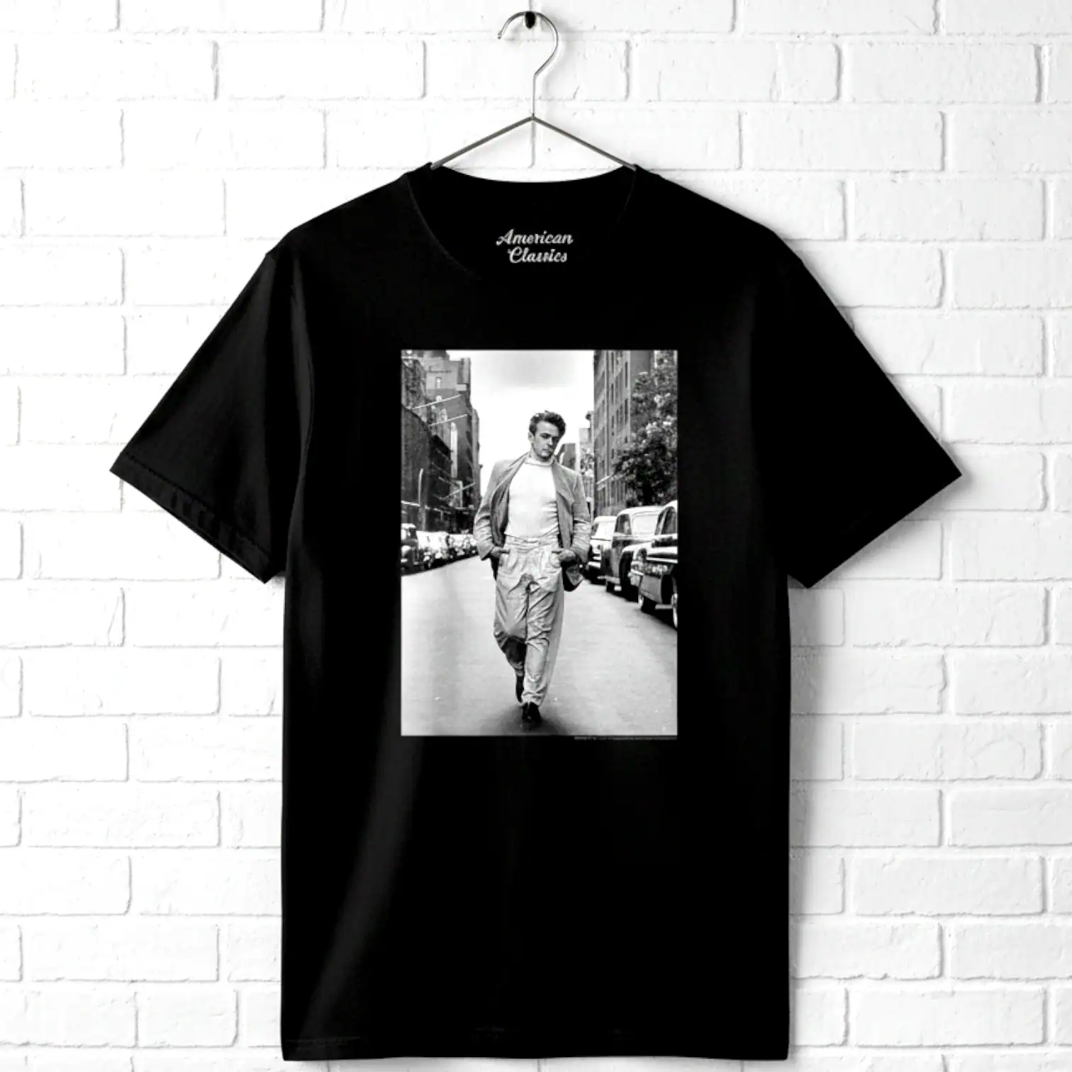 James Dean New York Walk Men's T Shirt