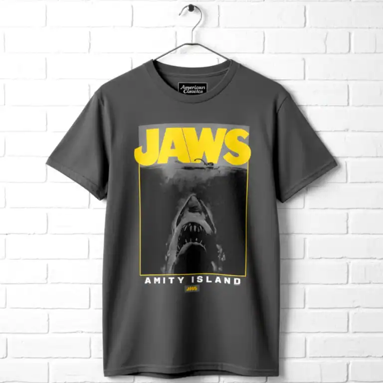 Jaws Shark by Night Men's T Shirt