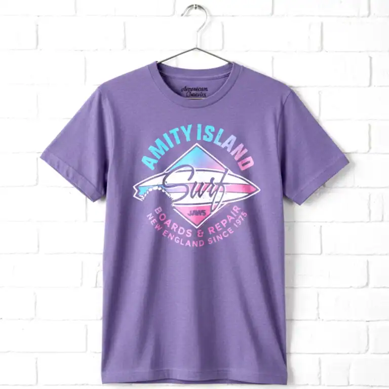 Jaws Amity Island Surf Board Repair Men's T Shirt
