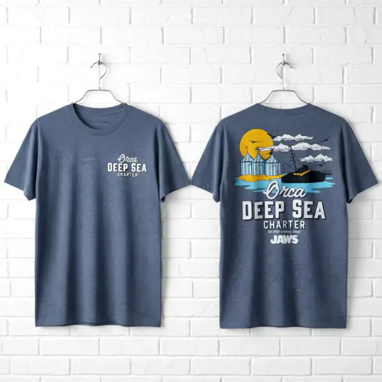 Jaws Orca Deep Sea Charter Men's T Shirt