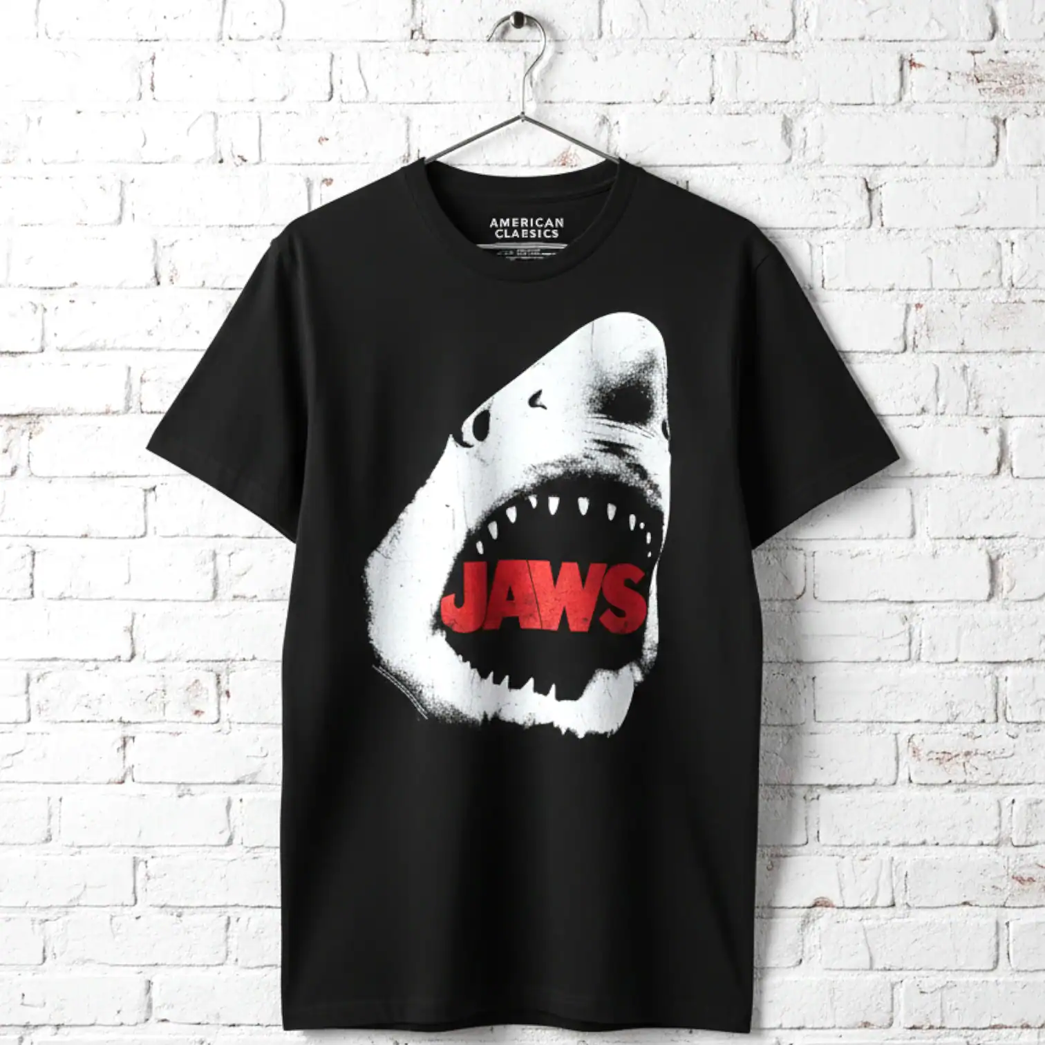 Jaws Dead Eye Shark Men's T Shirt