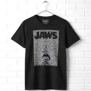 Jaws Joy Division Parody Men's T Shirt
