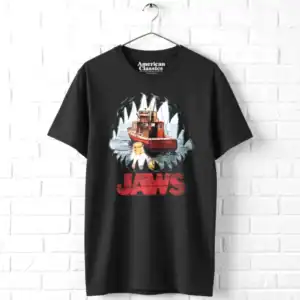 Jaws Shark Mouth POV Men's T Shirt
