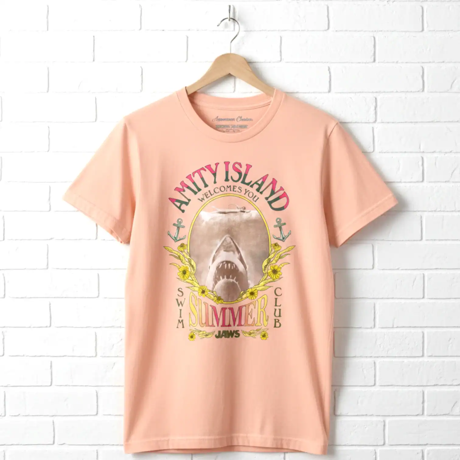 Jaws Amity Island Summer Swim Club Men's T Shirt
