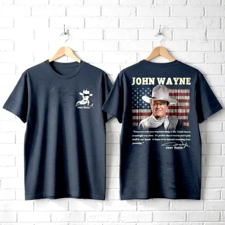 John Wayne Tomorrow is Most Important Men's T Shirt