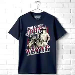 John Wayne The Duke on Horseback Men's T Shirt