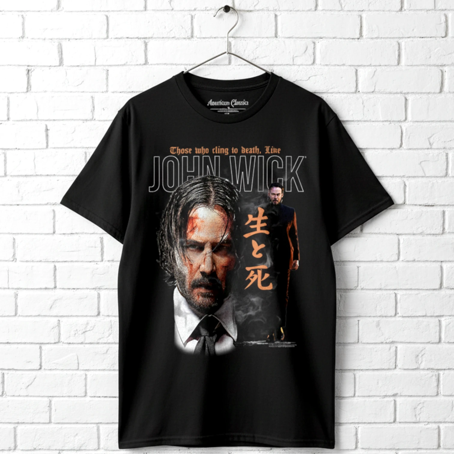 John Wick Those who Cling to Death Men's T Shirt