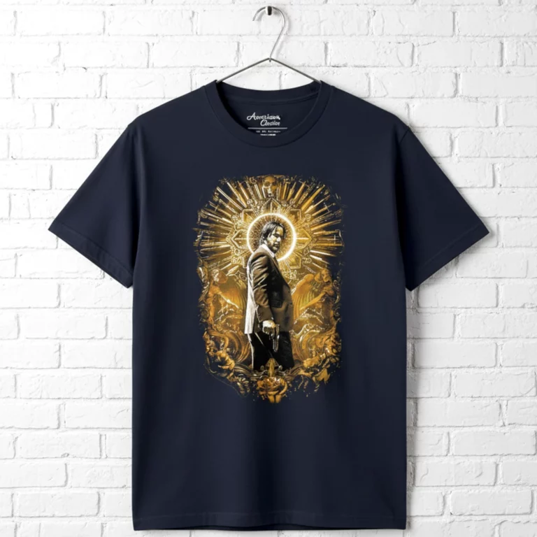 John Wick Antique Gold Halo Men's T Shirt