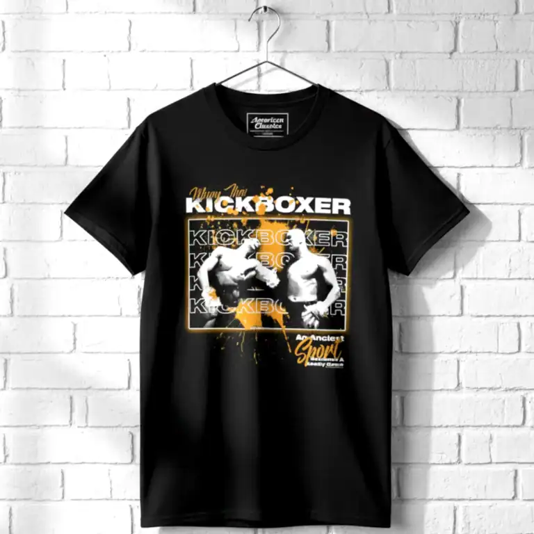 Kickboxer Muay Thai Splatter Men's T Shirt