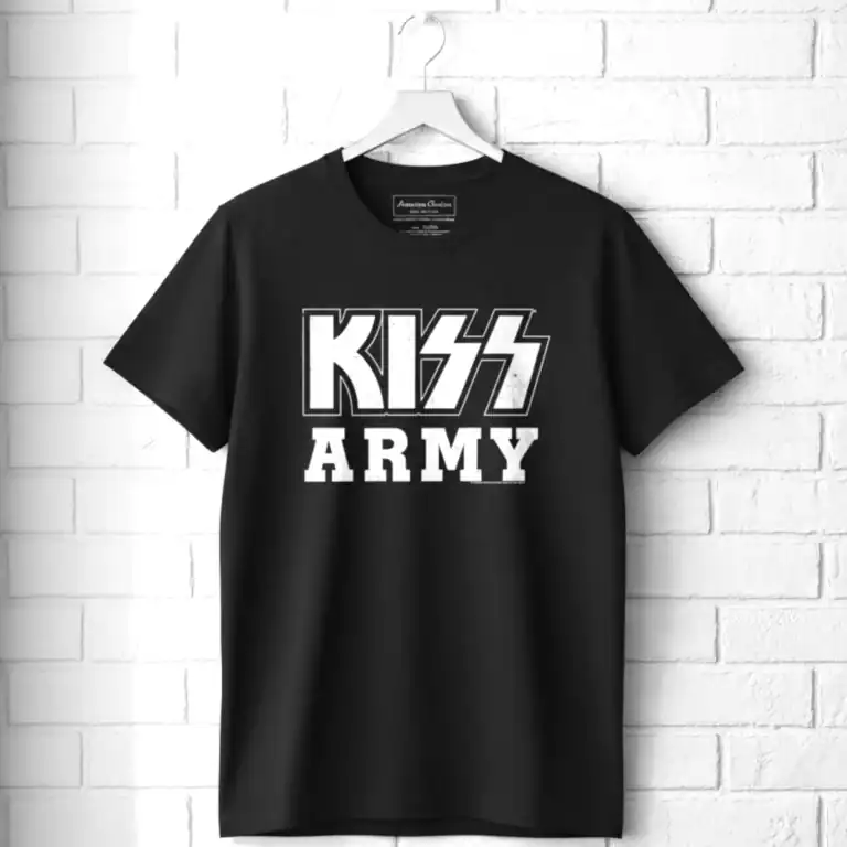 Kiss Fan Army Logo Men's T Shirt