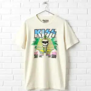 Kiss Hot In The Shade Tour 1990 Men's T Shirt