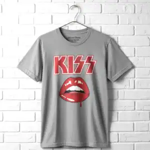 Kiss Blood Drip Lips Men's T Shirt