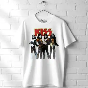 Kiss Rock Band Photo Men's T Shirt