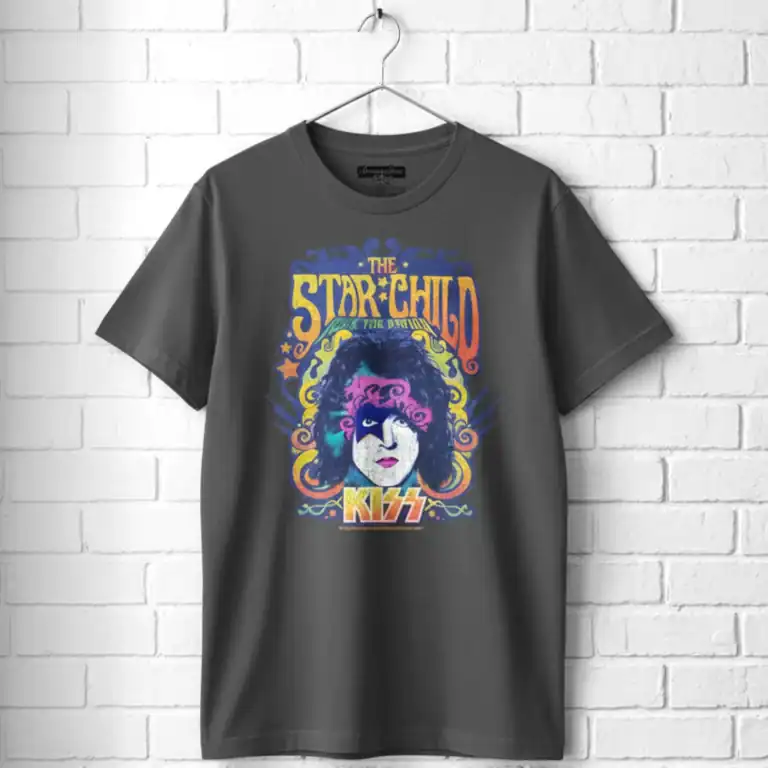 Kiss Star Child Men's T Shirt