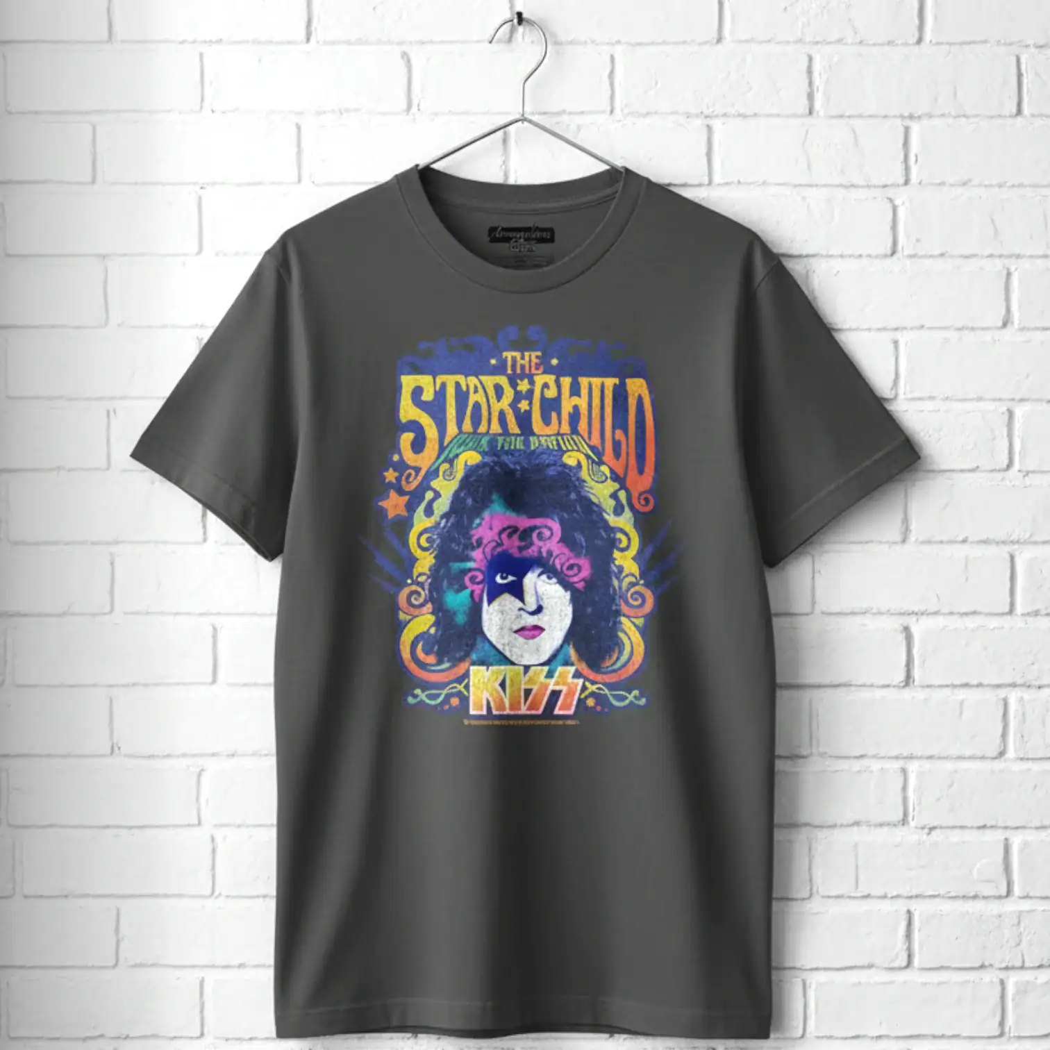 Kiss Star Child Men's T Shirt