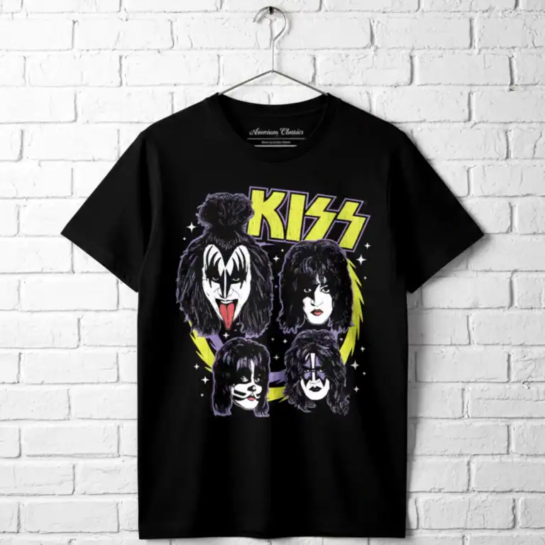 Kiss Floating Heads Men's T Shirt