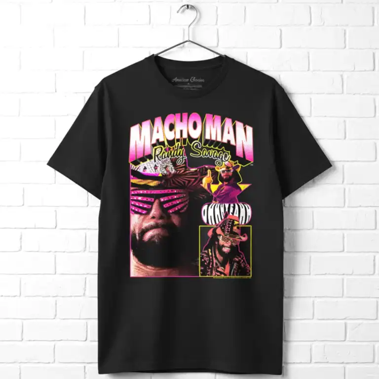 Macho Man Many Moods of Randy Savage Men's T Shirt