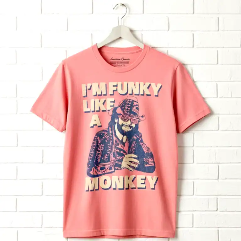 Macho Man Funky Like a Monkey Men's T Shirt