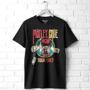 Motley Crue Allister Fiend Tour 1987 Men's T Shirt
