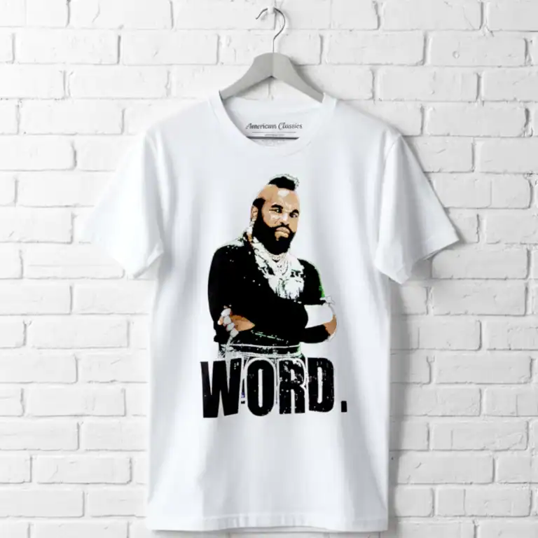 Mr T Word Men's T Shirt