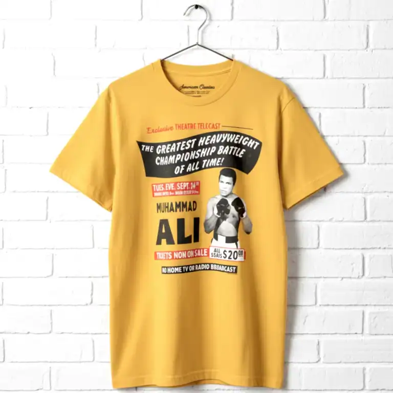 Muhammad Ali Exclusive Theatre Telecast Men's T Shirt