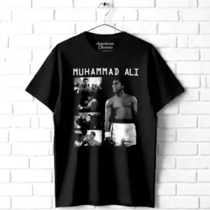Muhammad Ali Boxing Photo Collage Men's T Shirt