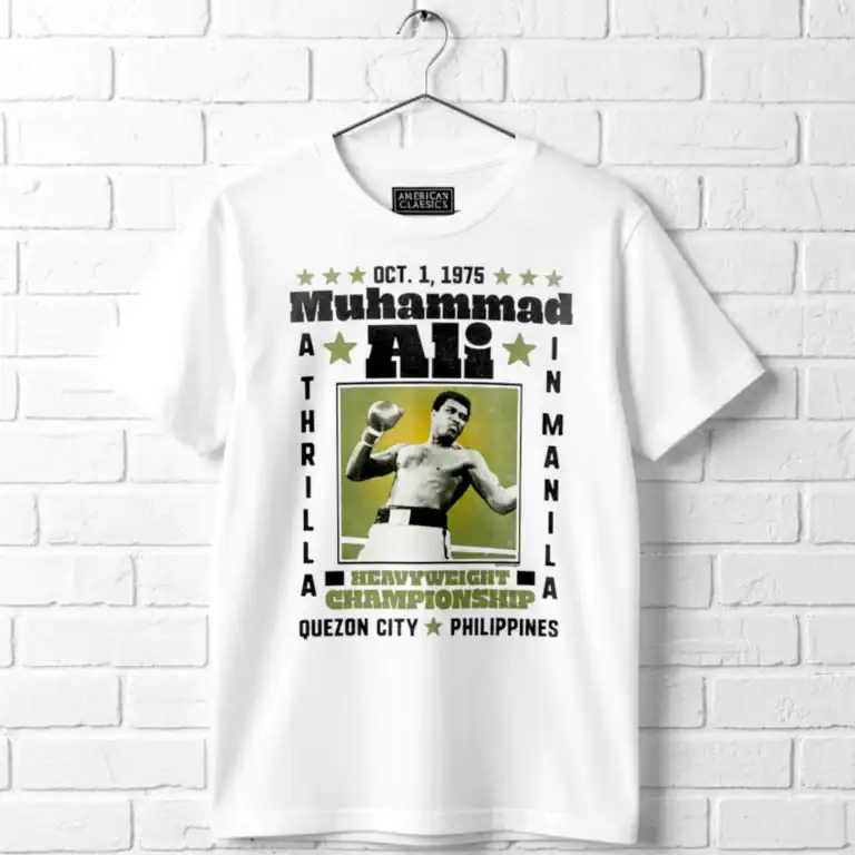 Muhammad Ali Thrilla in Manila Philippines Men's T Shirt