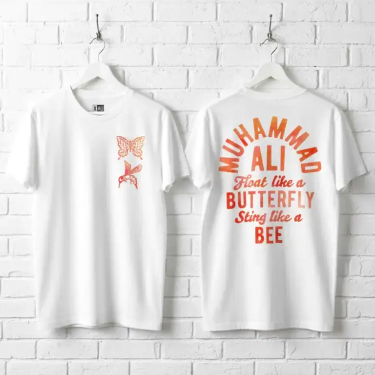 Muhammad Ali Float Like a Butterfly Sting Like a Bee Men's T Shirt