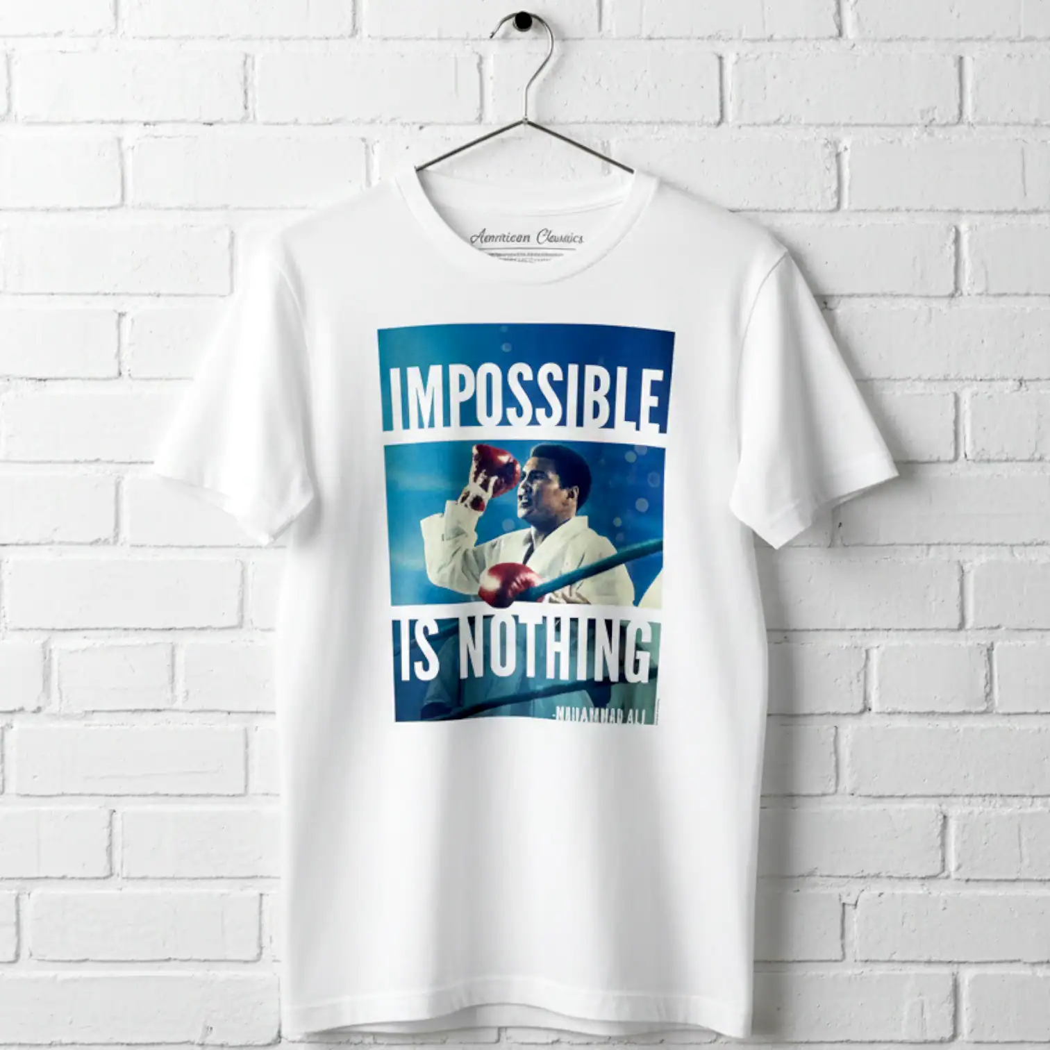 Muhammad Ali Impossible is Nothing Men's T Shirt