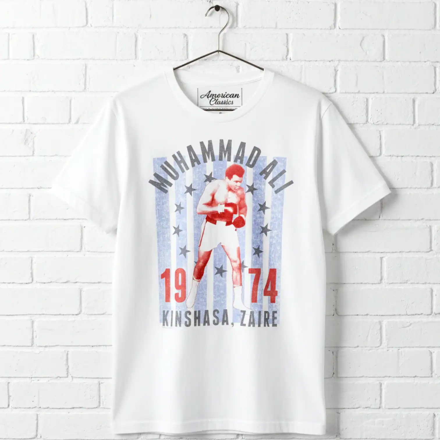 Muhammad Ali Kinshasa Zaire 1974 Men's T Shirt