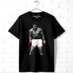 Muhammad Ali Red Boxing Gloves Men's T Shirt