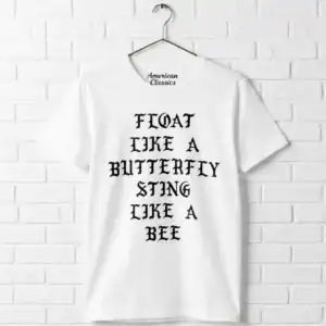 Muhammad Ali Float Like a Butterfly Gothic Men's T Shirt